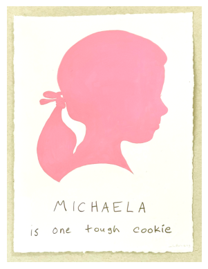 SMALL unframed custom Portrait 9 x 7